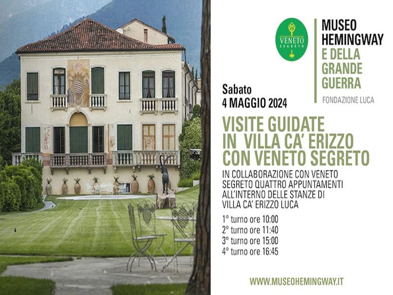 Visite guidate in Villa Ca' Erizzo Luca con veneto Segreto 
